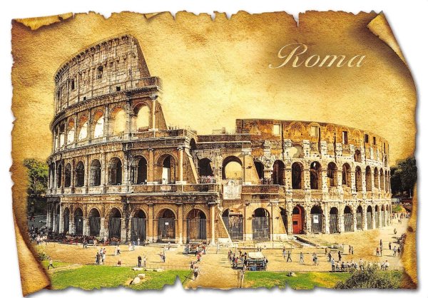 Италия картины Колизей