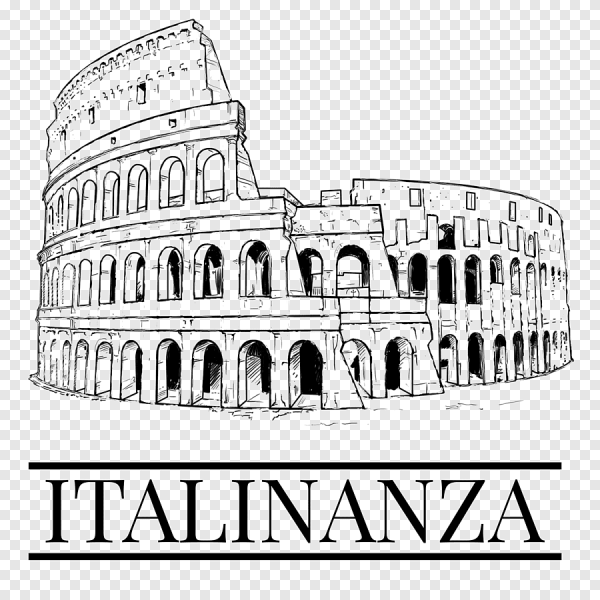 Рим Рим амфитеатр Колизей раскраска
