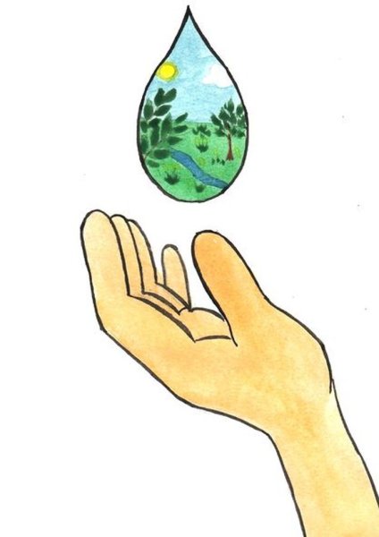 Рисунок на тему вода