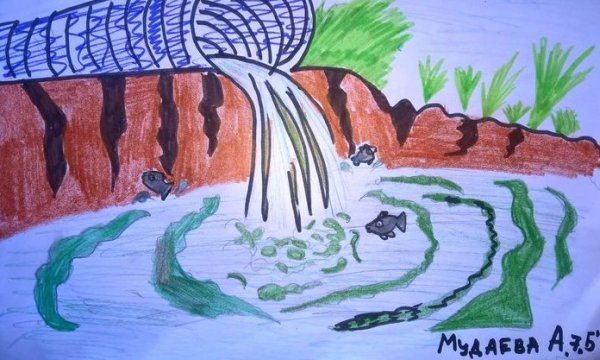 Рисунок берегите воду