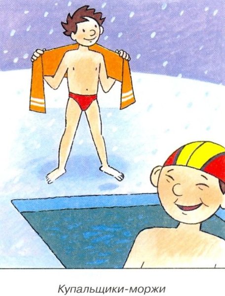 Плакат закаливание детей