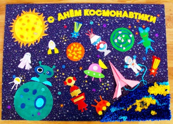 День космонавтики в детском саду