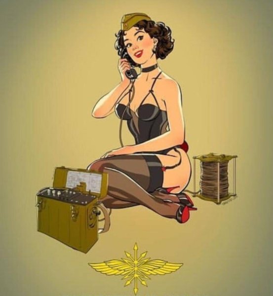 Открытки с днем рождения в стиле пин ап