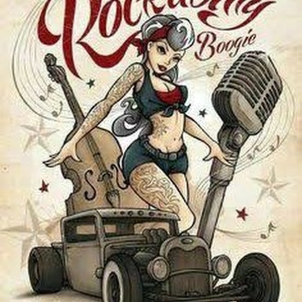 Поздравительные открытки в стиле пин ап