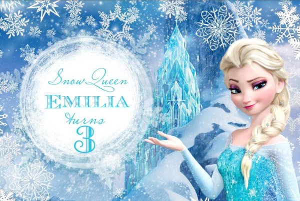 Баннер с холодным сердцем