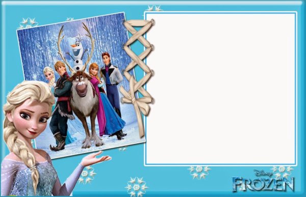 Фоторамка для кружки Холодное сердце