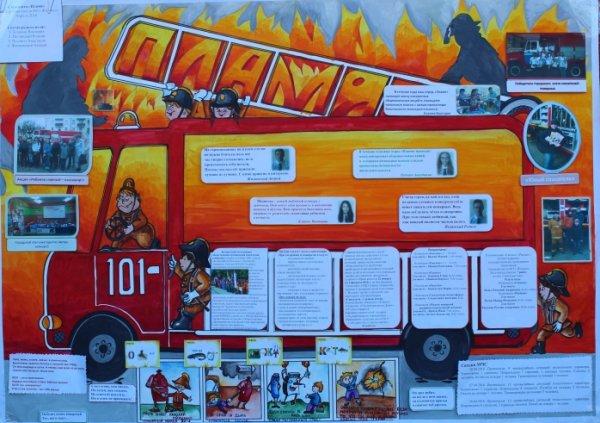 Стенгазета по безопасности в детском саду