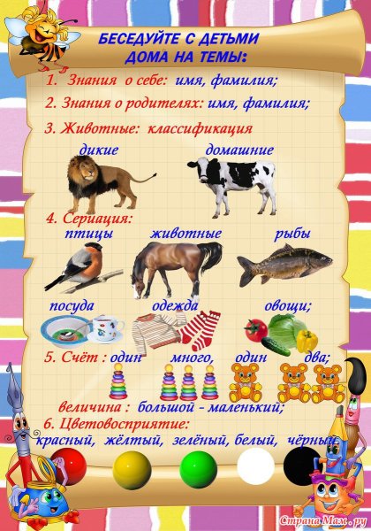 Плакаты для детского сада