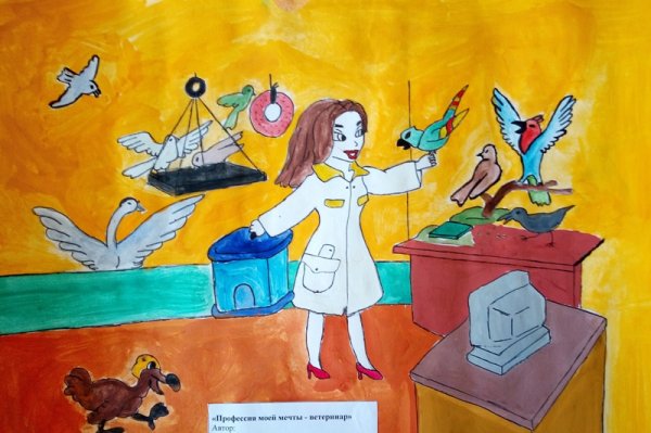 Рекламный плакат на тему профессия моей мечты