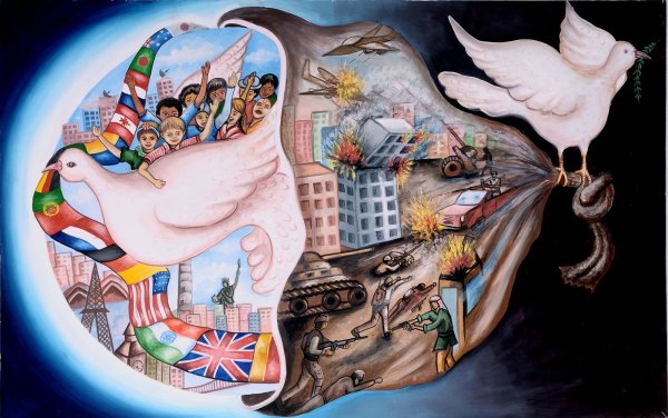 Плакат на тему чистая Планета