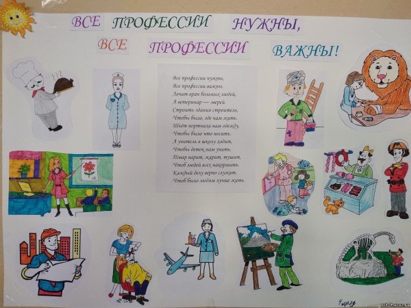 Рисунок на тему профессия