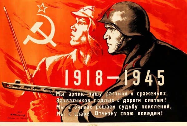 Плакаты Великой Отечественной войны