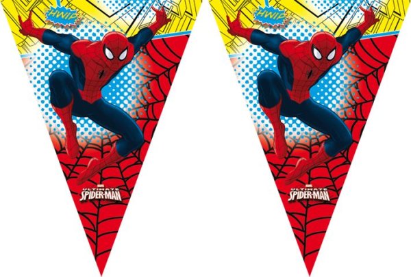 Флажки человек паук