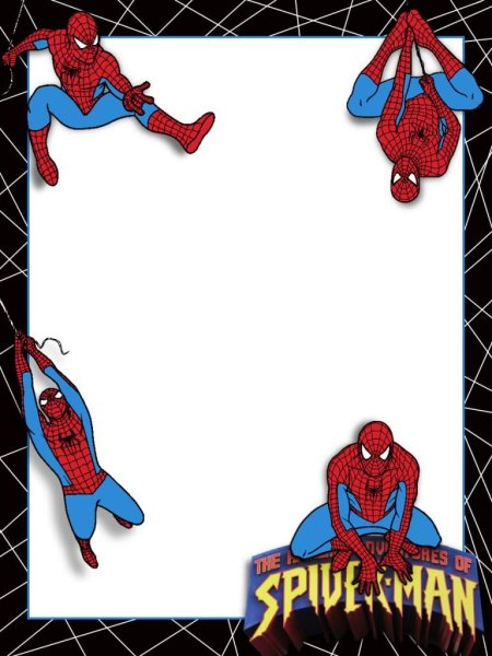 Приглашение человек паук