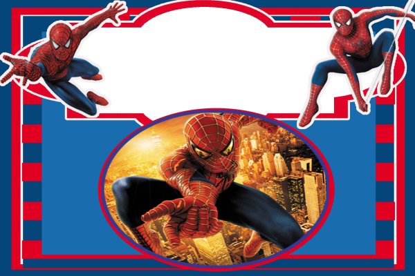 Приглашение на день рождения человек паук