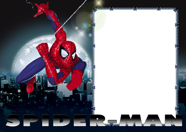 Рамка человек паук