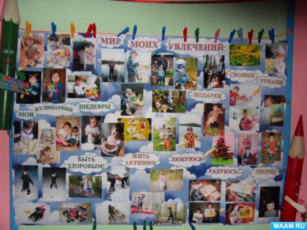 Коллаж на тему мир моих увлечений