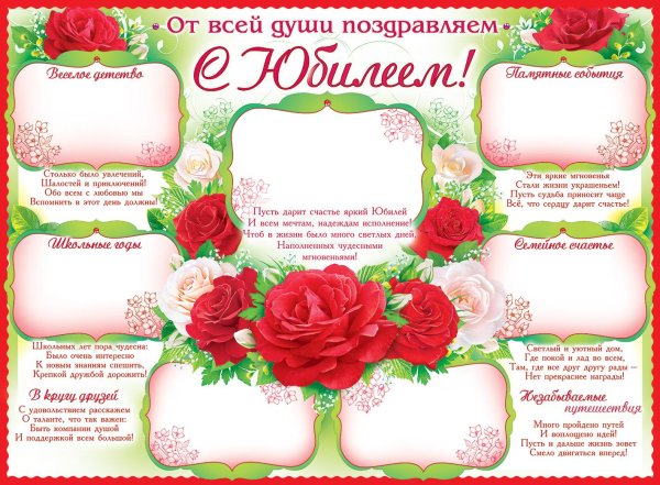 Сладкий плакат на день рождения мужу