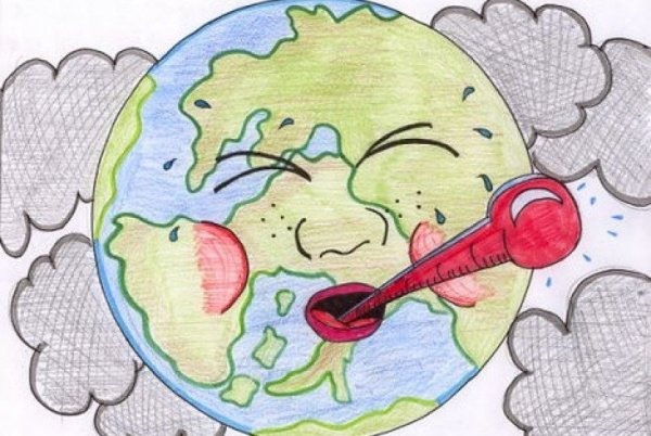 Плакат Планета заболела