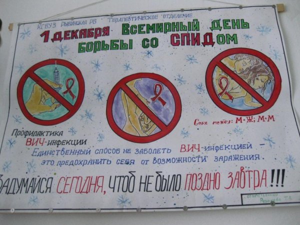 ВИЧ инфекция плакат