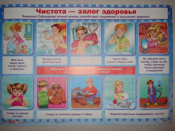 Чистота залог здоровья