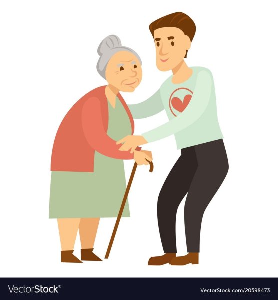 Пожилые люди красивые рисунки