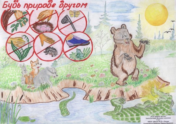 Рисунок на тему экология