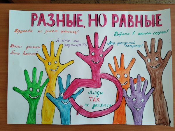 Рисунок на тему разные возможности равные права