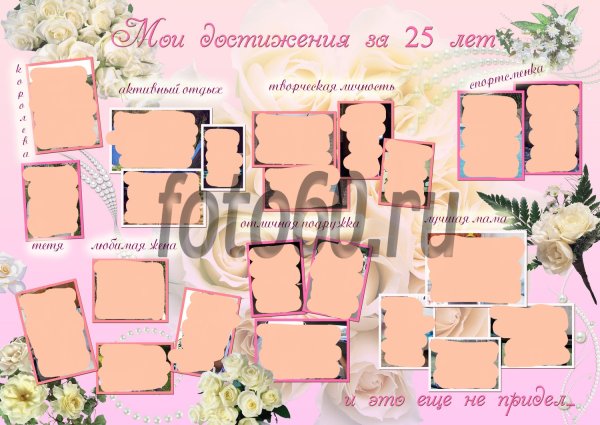 Оригинальный плакат на день рождения