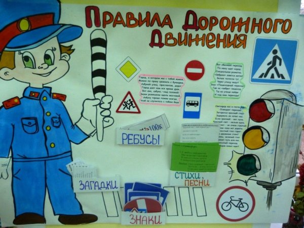 Детские плакаты ПДД