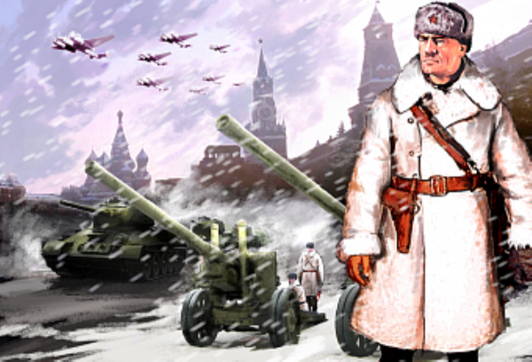 Московская битва плакаты