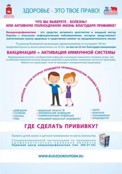 Плакаты по вакцинации