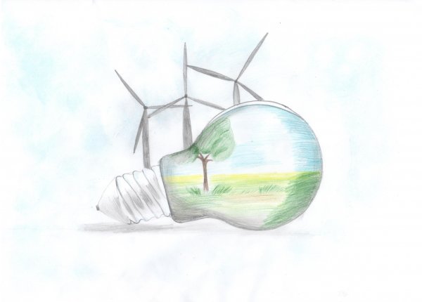 Рисунки на тему эко энергия