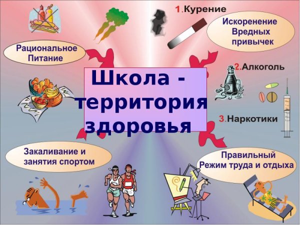 Школа территория здоровья классный час
