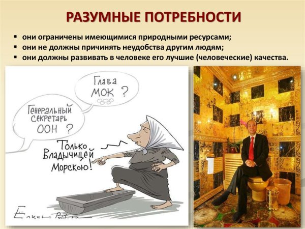 Потребности и возможности