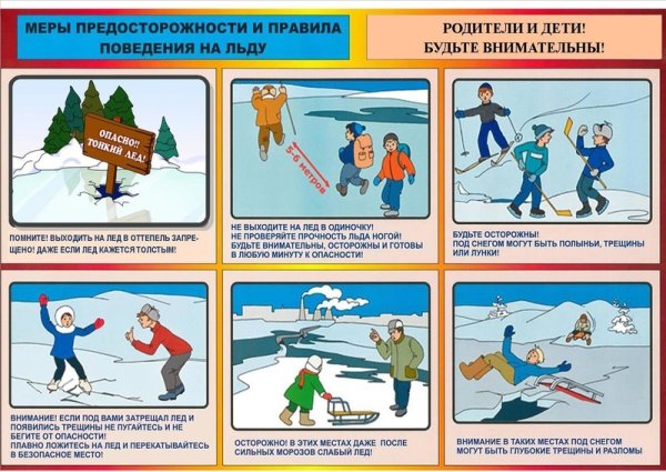 Опасность весеннего льда для детей