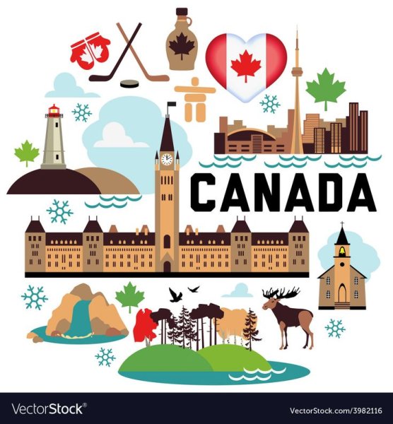 Канада рисунок