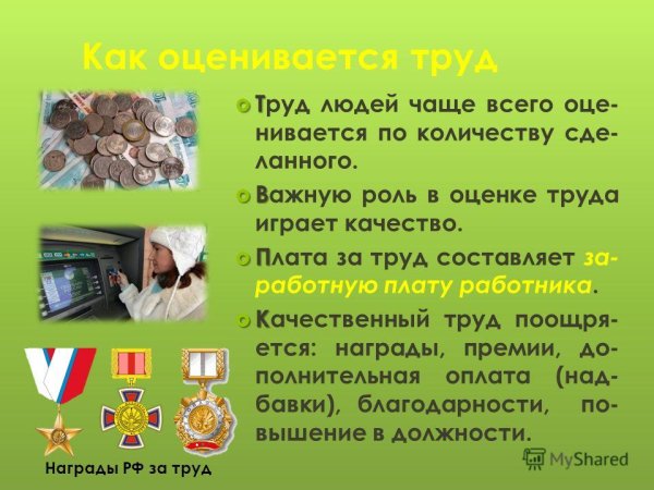 Труд основа жизни
