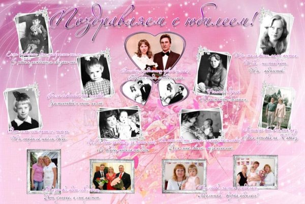 Шуточные подписи к фотографиям на юбилей