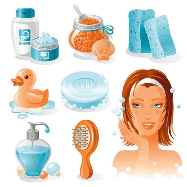 Косметология нарисованная