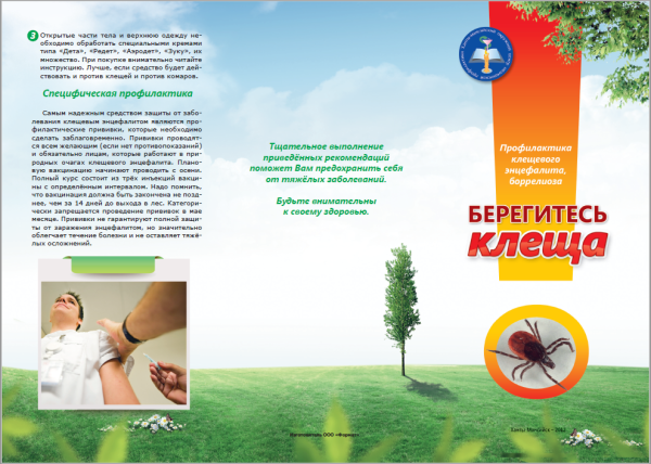 Клещевой энцефалит буклет