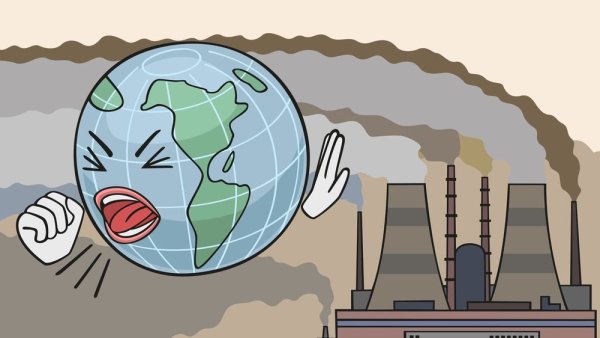 Рисунок на тему Планета заболела