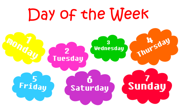 Days of the week