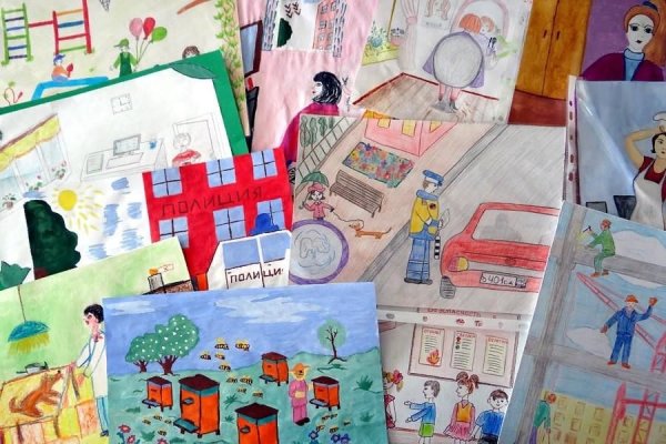 Детские рисунки на тему профессии