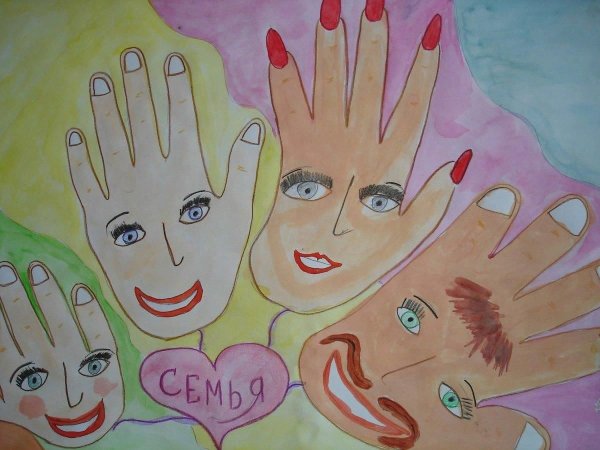 Стенгазета моя семья