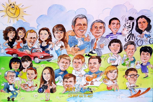 Плакат со сладостями на день рождения