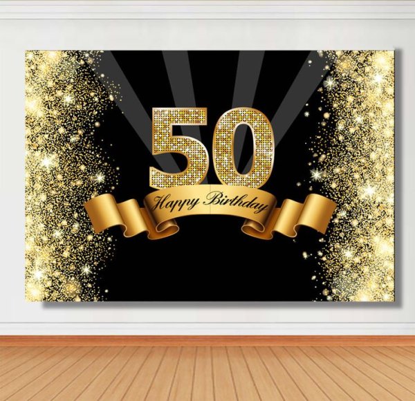 Баннер на юбилей 50 лет мужчине