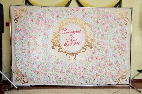 Фотозона баннер на юбилей