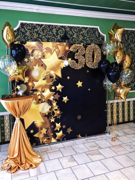 Фотозона на юбилей мужчине