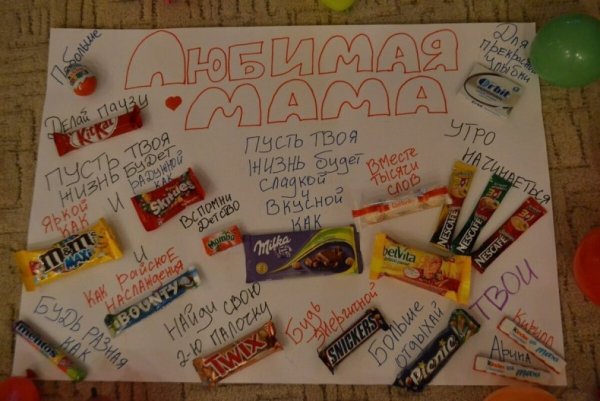 Плакат бабушке на юбилей